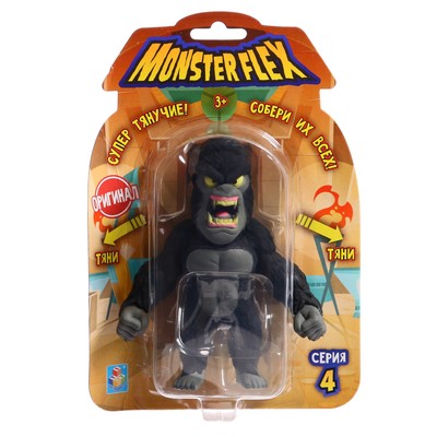 УЦЕНКА Тянущаяся фигурка, Monster flex серия 4, 15 см, 14 видов, МИКС