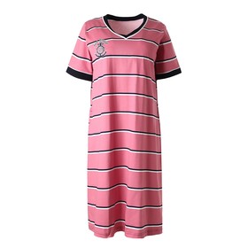 Платье домашнее женское, цвет розовый, размер 52
