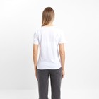 Футболка женская, цвет белый, размер 50 - Фото 5