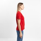 Футболка женская, цвет красный, размер 46 9508797