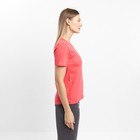 Футболка женская, цвет коралловый, размер 46 - фото 24199576