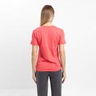 Футболка женская, цвет коралловый, размер 52 - Фото 8