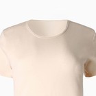 Футболка женская, цвет бежевый, размер 50 - Фото 10