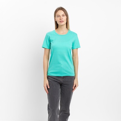 Футболка женская, цвет мятный, размер 44