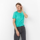 Футболка женская, цвет мятный, размер 48 - Фото 2