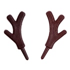 Рожки «Оленьи» размер 1 шт. — 3.3×2.5 см, набор 2 шт. - Фото 2