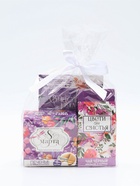 Подарочный набор на 8 марта «Цвети от счастья», чай чёрный со вкусом апельсина и шоколада 50 г., печенье с предсказанием 48 г., ежедневник - Фото 13