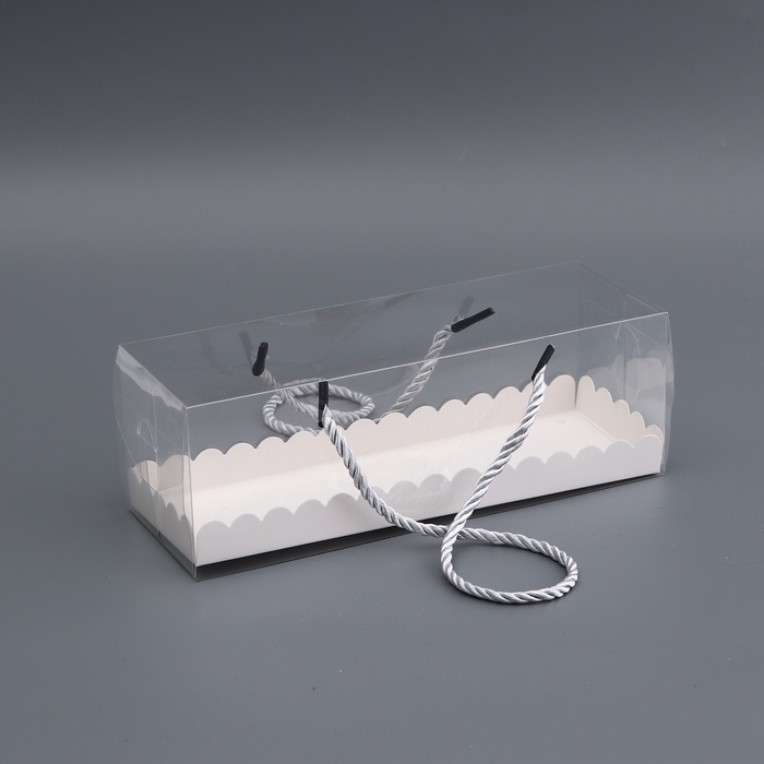 Коробка под рулет, белая 22.5×7.8×7.8 см - Фото 1