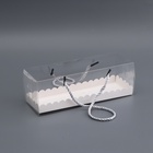 Коробка под рулет, белая 22.5×7.8×7.8 см - Фото 2