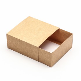 Коробка самосборная, крафт 16 х 16 х 7,5 см Ош