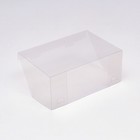 Кондитерская складная коробка для 6 капкейков, крафт 23,5 х 16 х 10 см - Фото 3