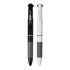 Ручка шариковая автоматическая 3-х цветная, стержень 0,8 мм, с резиновым держателем, МИКС - фото 319295317