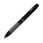 Ручка шариковая автоматическая 3-х цветная, стержень 0,8 мм, с резиновым держателем, МИКС - Фото 2