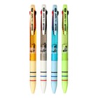 Ручка шариковая автоматическая 3-х цветная, стержень 0,8 мм, МИКС - фото 319295322