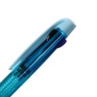 Ручка шариковая автоматическая 3-х цветная, стержень 0,8мм МИКС - Фото 4