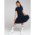 Платье-поло для девочки, рост 128 см - фото 27796823