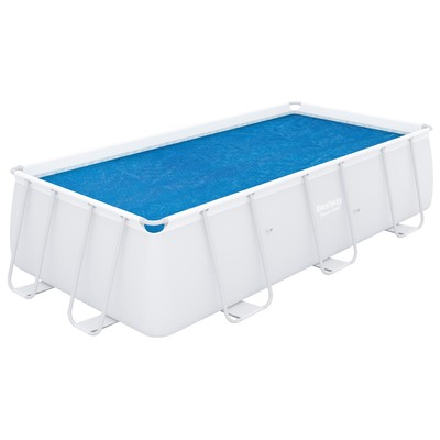 Тент для бассейна, солнечное покрывало из полиэтиленовой плёнки, 404×201/412×201 см, 58240 Bestway