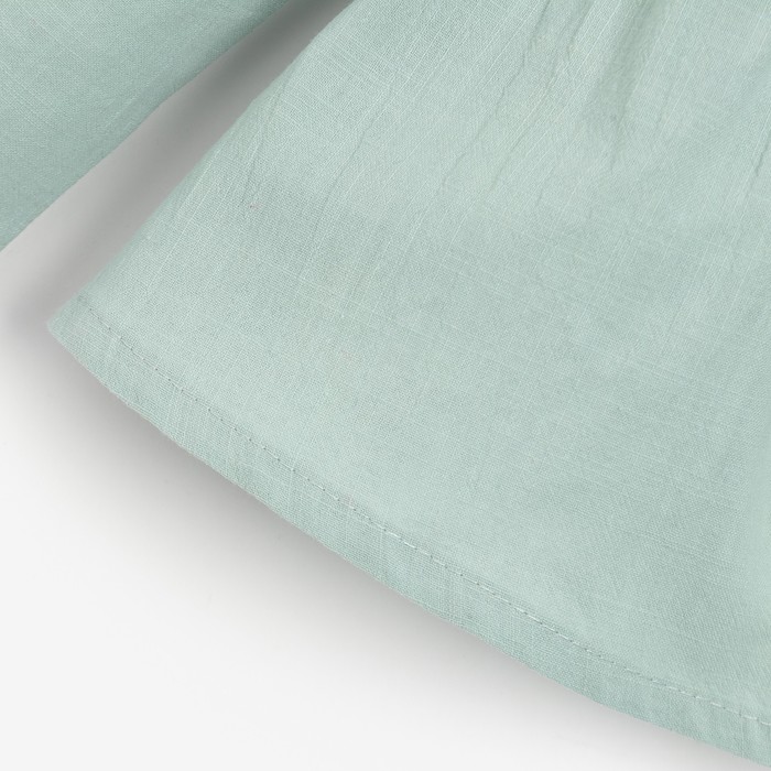 Комплект для девочки (туника, шорты) MINAKU цвет зелёный, рост 80-86 см - фото 1907643711