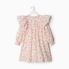 Платье для девочки MINAKU цвет розовый, рост 92 - фото 321381487