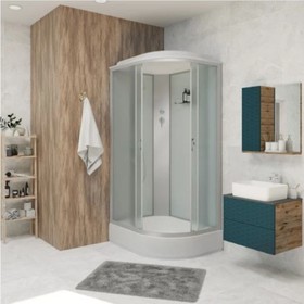 

Душевая кабина NG-33394-14L, 130х90х215 см, поддон 26 см, стекло матовое, левая