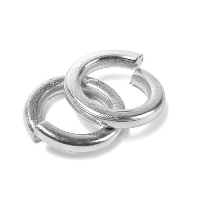 Шайба ЛОМ, пружинная, разрезная, гровер, DIN127, оцинкованная, М14, 1 кг