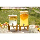 Диспенсер для напитков стеклянный на подставке BellaTenero «Эко», 5 л 9340394