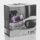 Пепельница «Эфир», 10.5×5.5 см, стекло, прозрачная - Фото 5