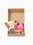 Набор подарочный «Этель», полотенце 30×60 см, мочалка, щётка - Фото 1