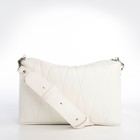 Сумка кросс-боди TEXTURA на молнии, цвет наружный карман, цвет белый - фото 1865019