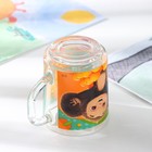 Кружка «Чебурашка», 230 мл, d=7,2 см, h=9 см, стекло - Фото 5