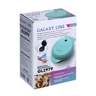 Электровафельница Galaxy GL 2979, 800 Вт, венские вафли, антипригарное покрытие, цвет мятный - Фото 7