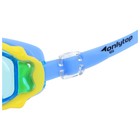 Очки для плавания детские ONLYTOP, беруши, цвет голубой - Фото 2