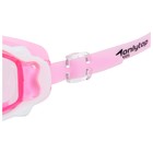 Очки для плавания детские ONLYTOP, беруши, цвет розовый - фото 9271800