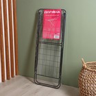 Сушилка для белья Доляна, рабочая длина 16 м, цвет чёрный - фото 24340036