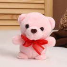 Мягкая игрушка «Медведь», с бантиком, цвета МИКС - Фото 2