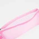 Косметичка-пенал на молнии, цвет розовый - фото 24426336