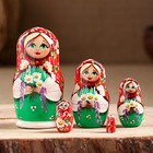 Матрешка  "Весенний букет", 5 кукольная, 10-11 см - фото 4106707
