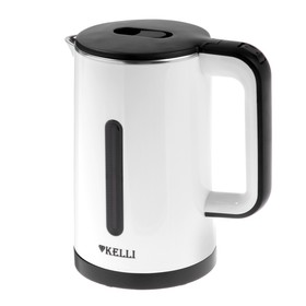 

Чайник электрический KELLI KL-1375, пластик, 1.8 л, 2200 Вт, белый