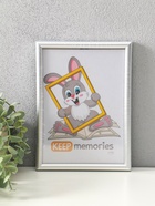 Фоторамка для фото 15×21 см Keep memories «Радуга», пластик, серебро матовое, (пластиковый экран) - Фото 5