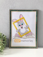 Фоторамка для фото 21×30 см Keep memories «Камея» пластик, малахит, (пластиковый экран)  (артикул 9467570)  большой выбор товаров оптом и в розницу по низким ценам с доставкой