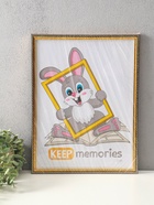 Фоторамка для фото 30×40 см Keep memories «Камея», пластик под золото, (пластиковый экран)  (артикул 9467602)  большой выбор товаров оптом и в розницу по низким ценам с доставкой