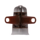 Угол наружный (внешний) «Деконика», с крепежом для плинтуса, 55 мм, 210 дуб Пепельный - Фото 2