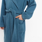 Халат махровый детский «Этель. Всегда первый», размер 30, синий - Фото 5