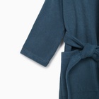 Халат махровый детский «Этель. Всегда первый», размер 30, синий - Фото 3