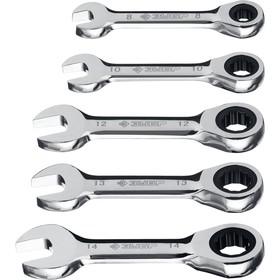 Набор комбинированных гаечных ключей ЗУБР 27103-H5, 8 - 14 мм, 5 шт.