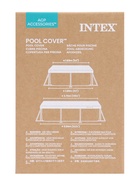 Тент на каркасный бассейн 260 х 160 см 28036 - фото 23550750