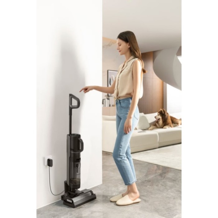 Пылесос Dreame Wet and Dry Vacuum M12 Combo, беспроводной, вертикальный, 300 Вт, 920 мл - фото 51438704