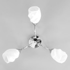 Светильник Charlotte 3х40Вт Е27 хром 57х57х22см - фото 49432333