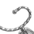 Светильник Charlotte 3х40Вт Е27 хром 57х57х22см - фото 49432337