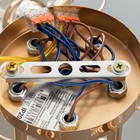 Светильник Diana 5х40Вт Е27 золото 52х52х22см - фото 41453451